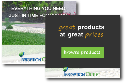 Irrigation Display Ad